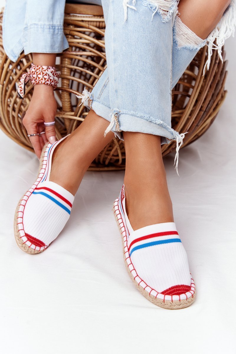 Espadrilles On A Braided Sole Big Star HH274486 White